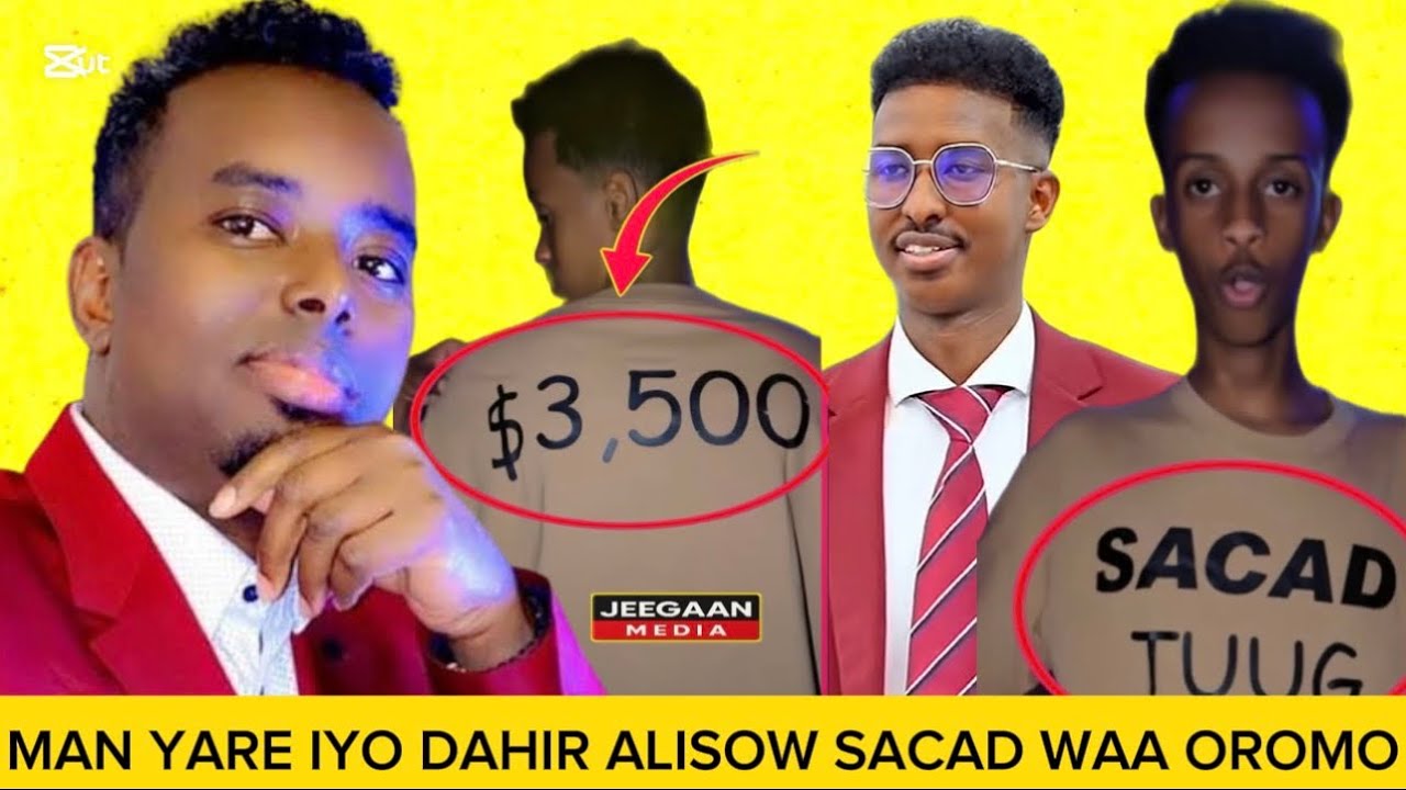 WAR_WEEN MAN YARE IYO DAHOR ALISOW MAN YARE KULAHA SACAADKA WAA OROMO DAHIR WECEL AYU TAGAN YAHAY😱