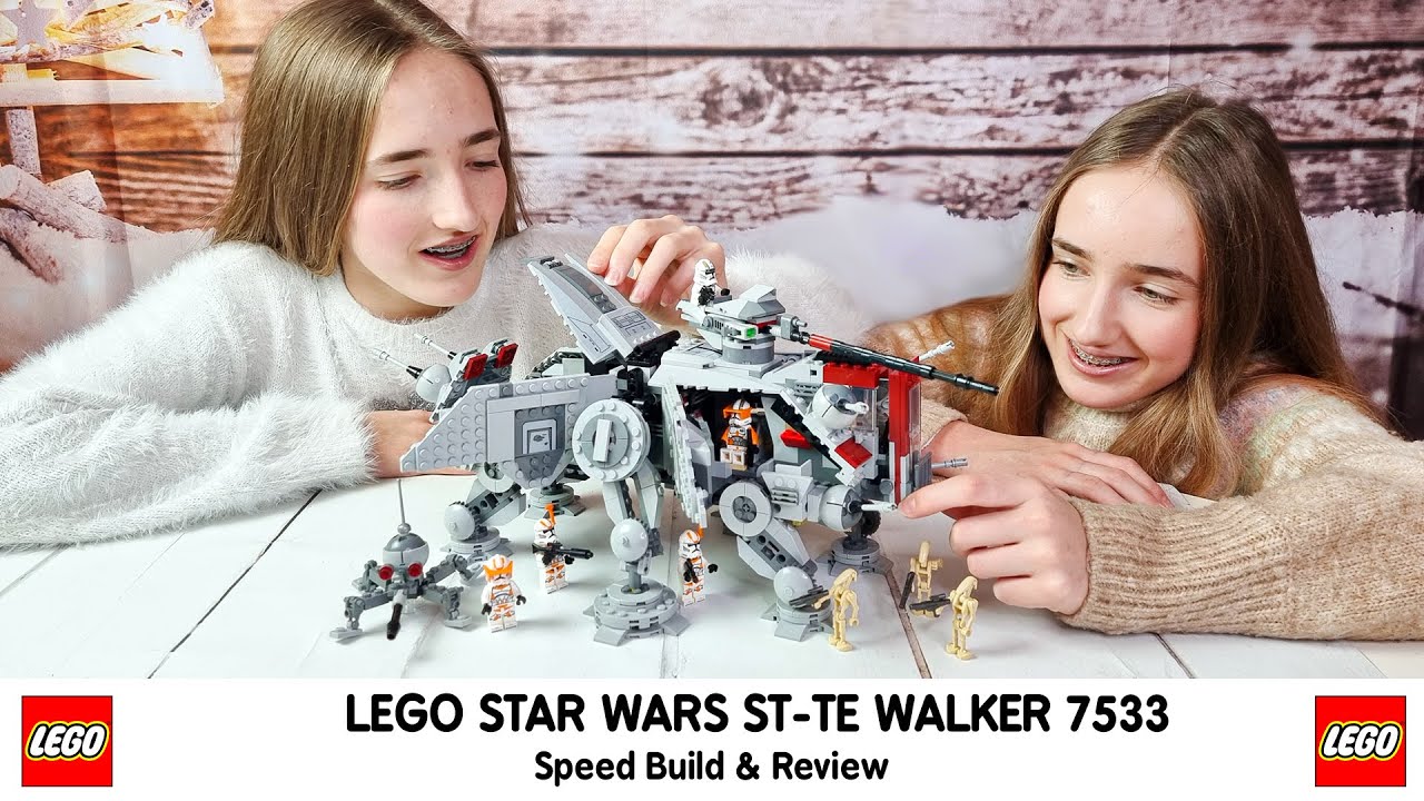 Building The Lego Star Wars AT-TE Walker 75337 | Review (& a few extra Lego Star Wars set builds)