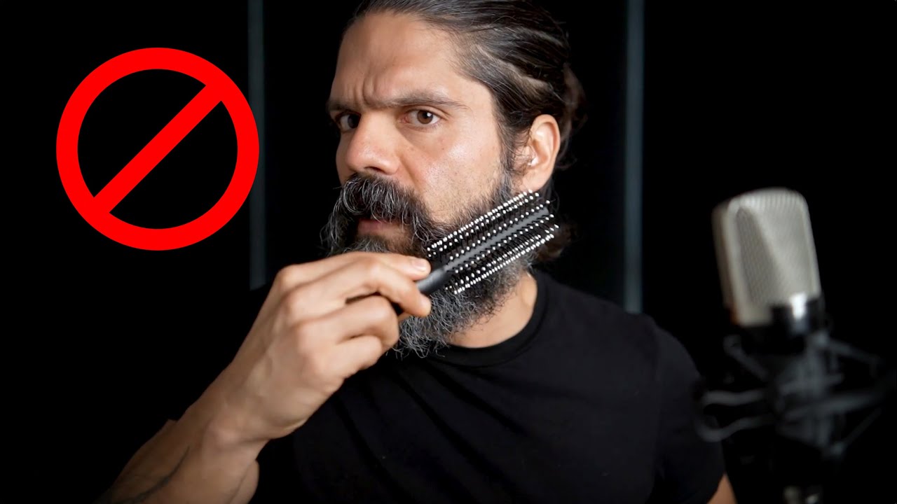 Así se DEBE peinar la barba para EVITAR la caída del pelo.