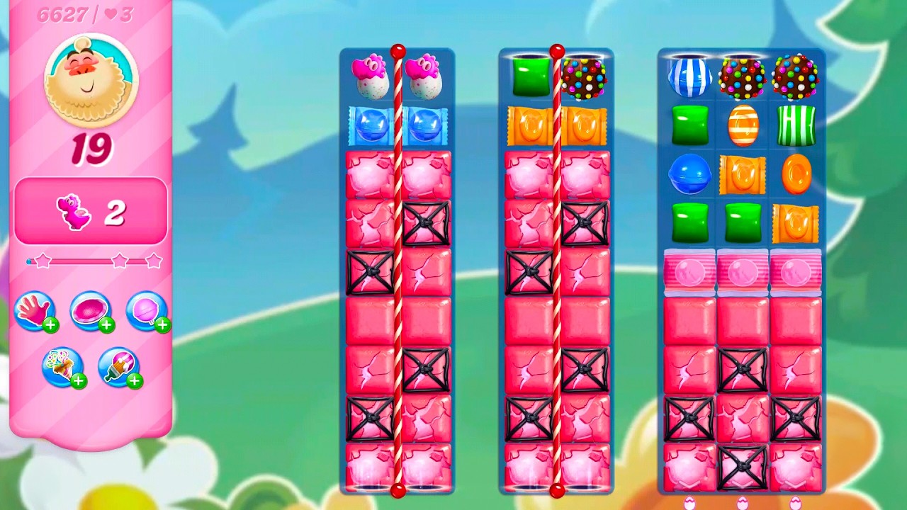 Видео игрового процесса Candy Crush Saga на Android #220, уровни 6622–6631