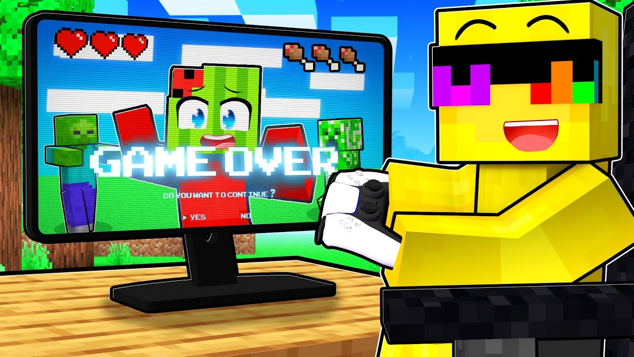 Melon Got STUCK Inside A VIDEO GAME!