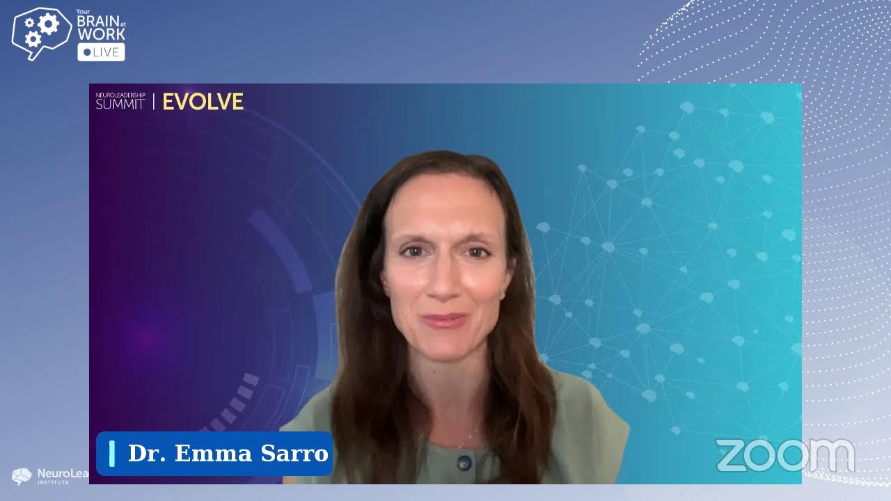 Your Brain at Work LIVE | Design for Insight: The NeuroLeadership Institute Summit