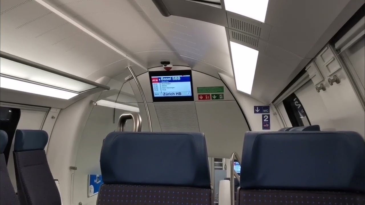 Onboard Announcement IR36 To Zurich HB Switzerland 