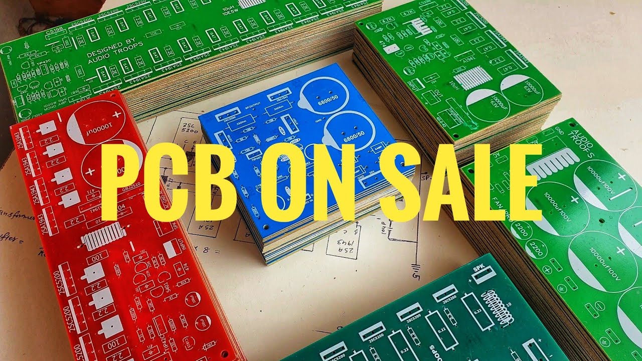 PCBs on Sale | 100w PCB, 200w PCB, 400w PCB, 500w PCB, 1000w PCB| Audio Troops | Amplifier Boards |