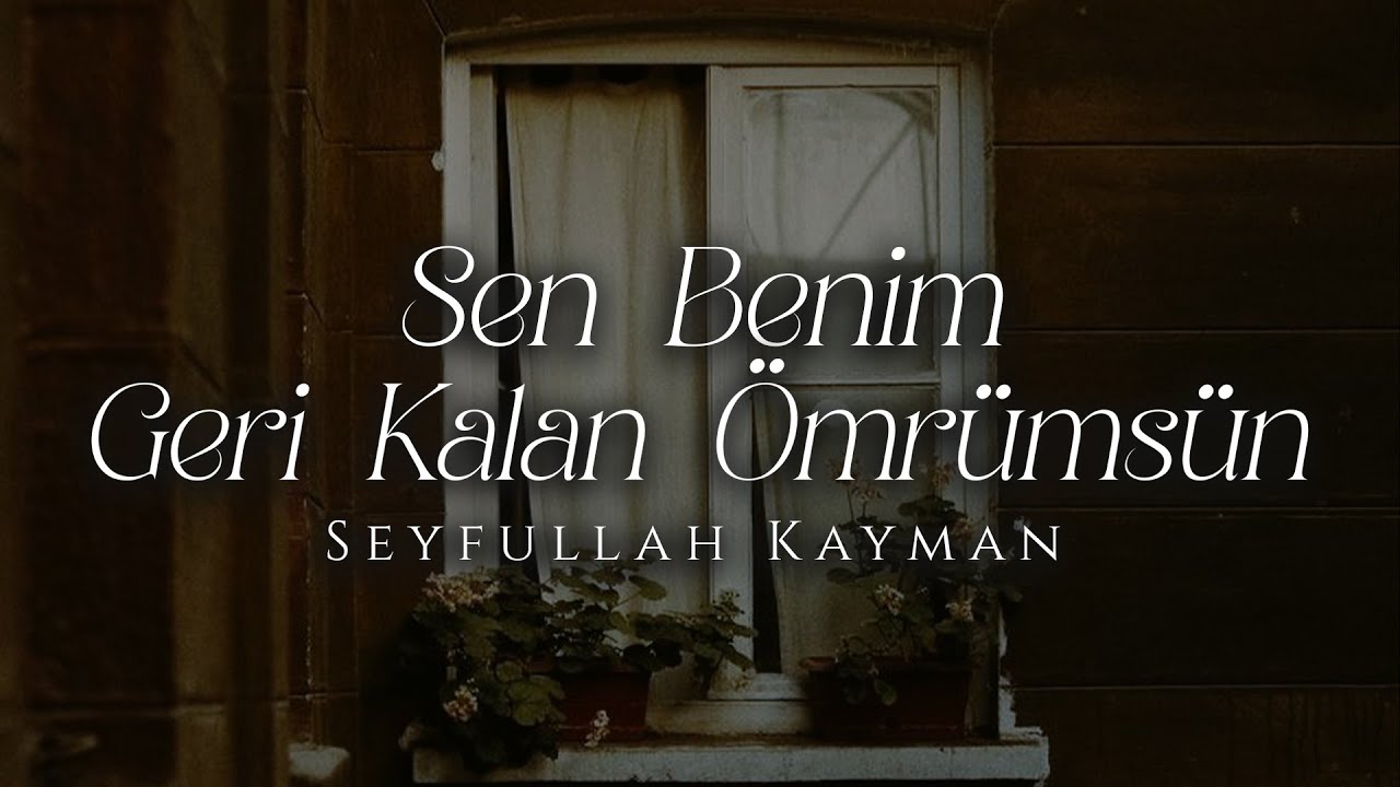 Sen Benim Geri Kalan &Ouml;mr&uuml;ms&uuml;n - Seyfullah Kayman | Emre &Ouml;zdemir - Şiir
