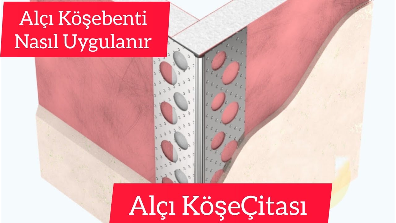 Alçı Köşebenti Uygulaması | Alçı Köşe Çitası Nasıl Takılır?