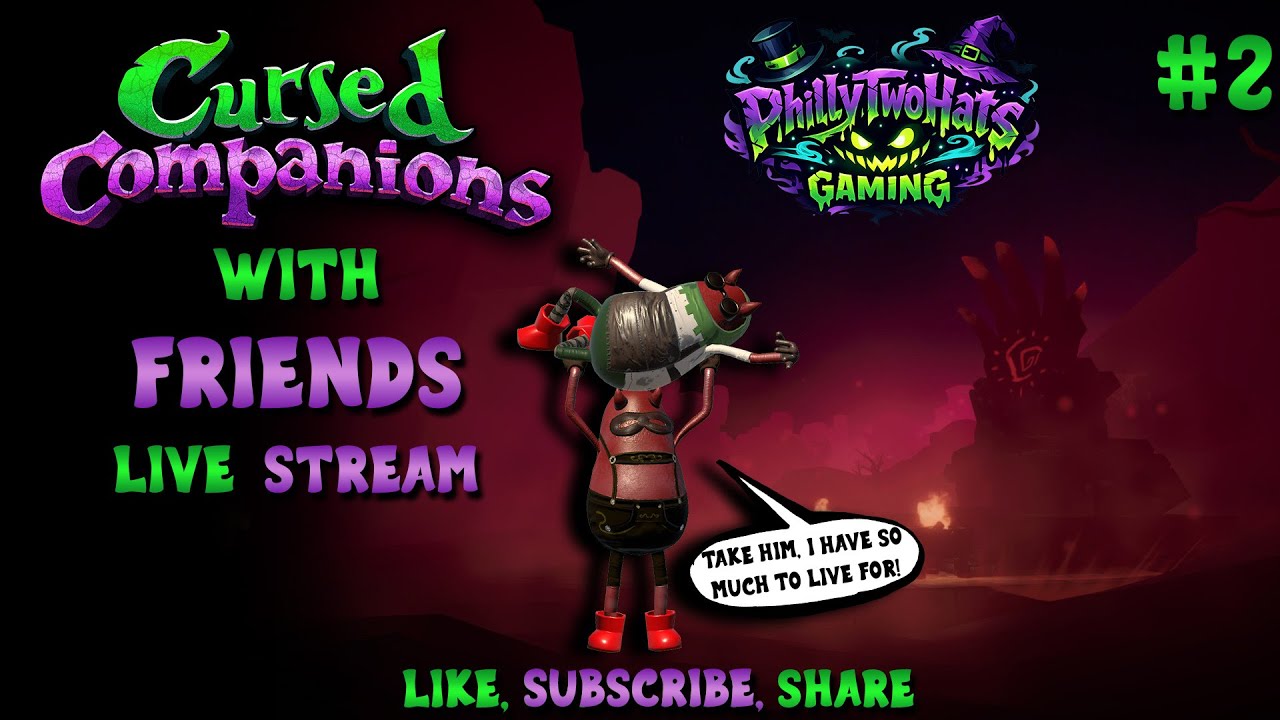 Cursed Companions With The Gang #2: Oh It's Boss Hunting Time Baby!