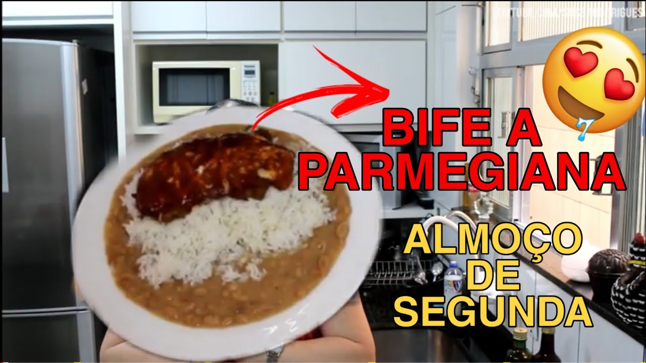 ALMOÇO DE SEGUNDA BIFE A PARMEGIANA
