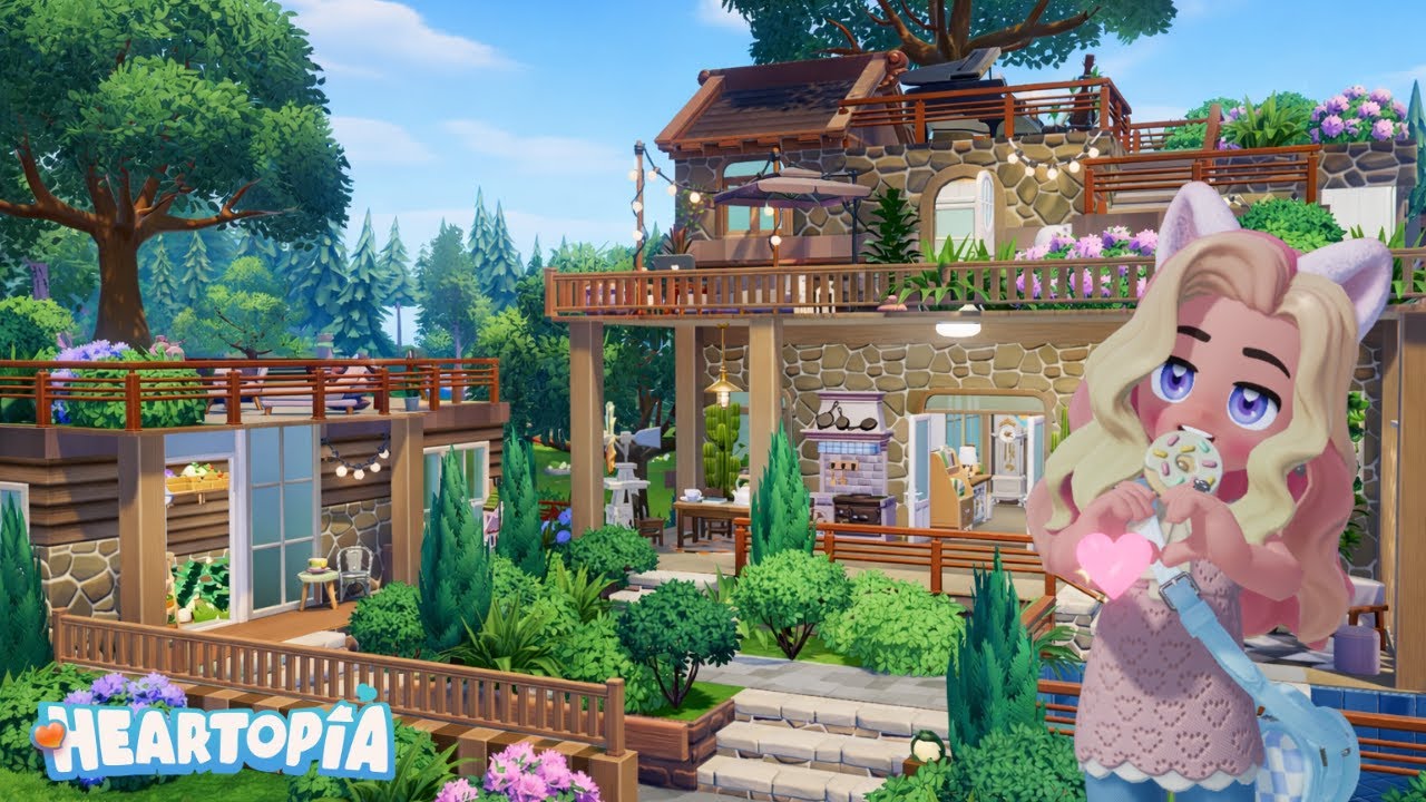 Heartopia 💗 Touring my boyfriend's Eco House 🌿🌱