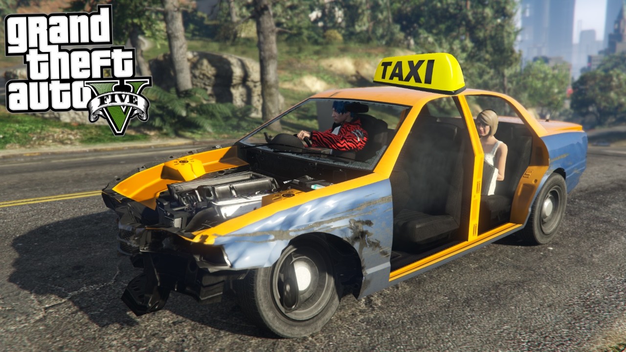 TAXI Fra Helvede! // GTA 5 Online [Dansk]