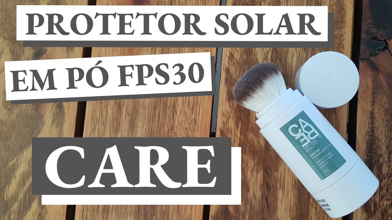 Resenha: Protetor Solar SunCARE Powder | Care Natural Beauty