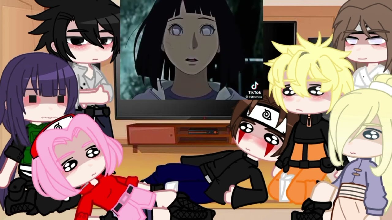 Sala de Naruto React ao Sasuke é Hinata(SasuHina)//sem capa//💖