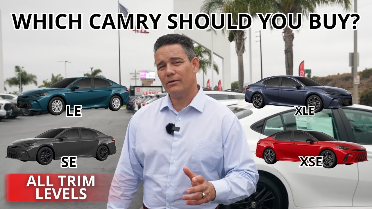 Which Toyota Camry Should You Buy? - CAMRY TRIM LEVELS EXPLAINED