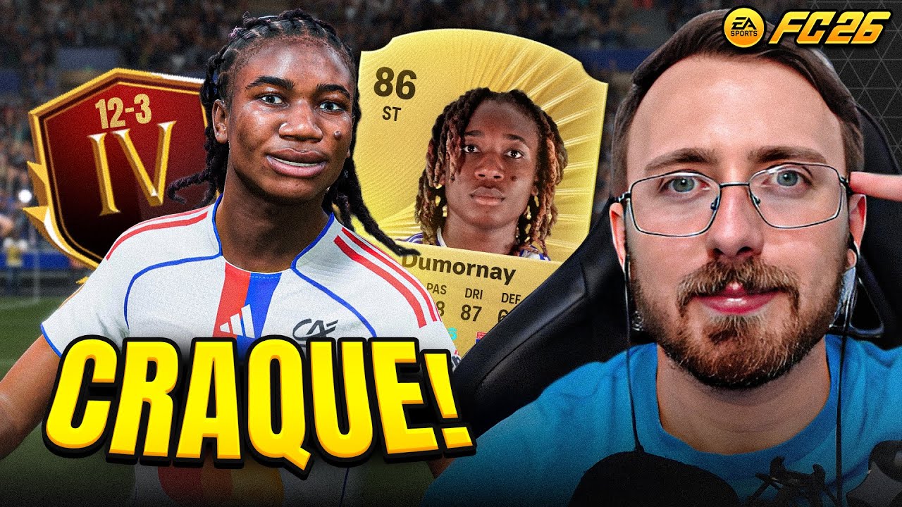 1º FUT CHAMPIONS NO EAFC 26! DUMORNAY É CRAQUE! | EAFC 26 Ultimate Team