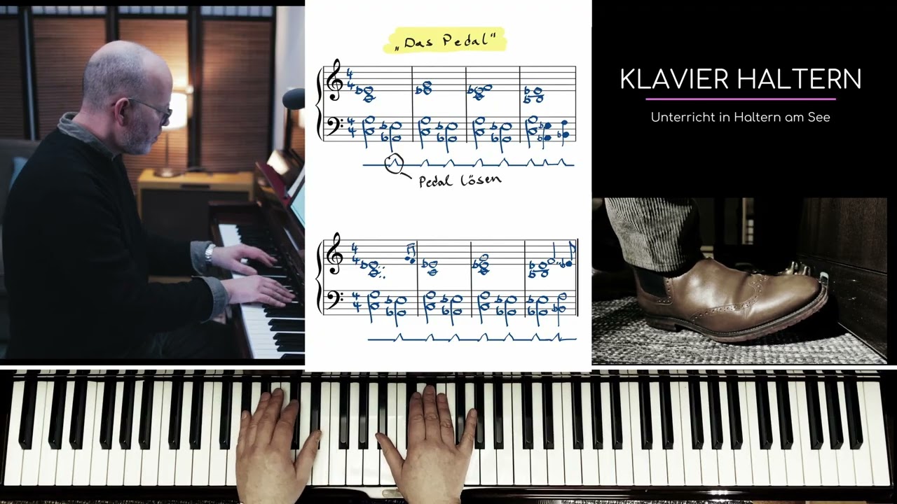 Improvisation zur Kontrolle des Haltepedals