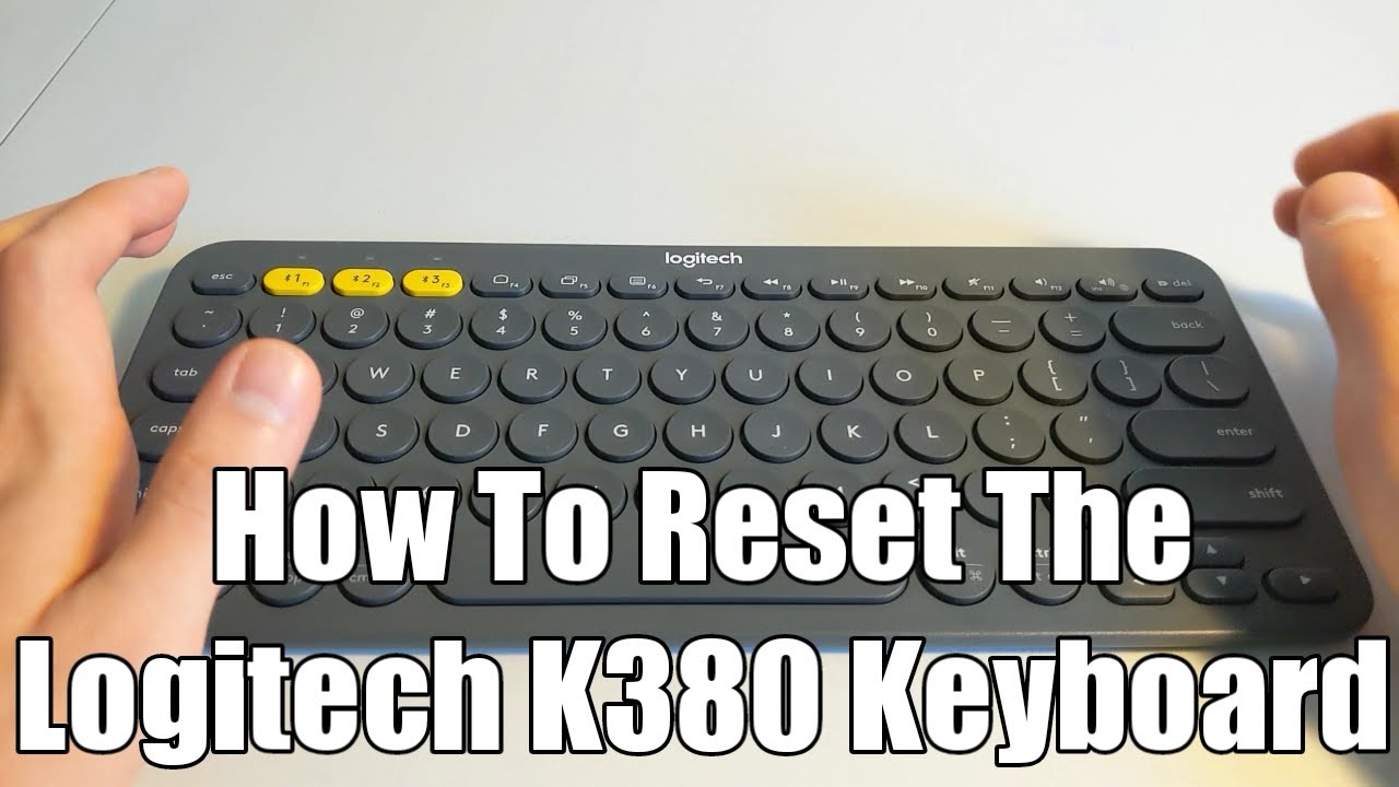 Как сбросить настройки беспроводной Bluetooth-клавиатуры Logitech K380 (и других беспроводных кла...