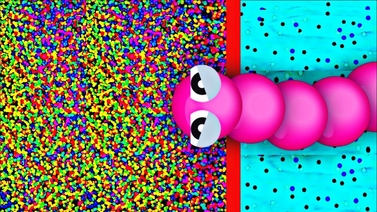 Snake Io 🐍 Bubblegum Vs Rainbow 🌈 + Multi Snake Snake Epic SnakeIo Gameplay #snakeio 