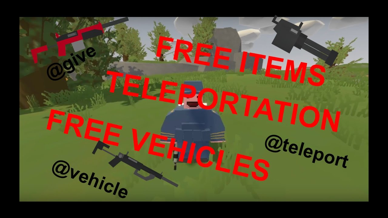 All unturned commands/cheats