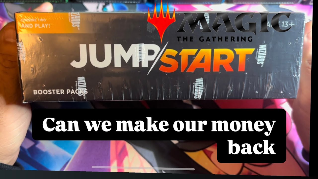 Magic The Gathering Jumpstart 2020 Booster Box Opening.