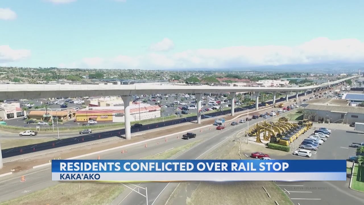 Kakaako residents debate rail project development