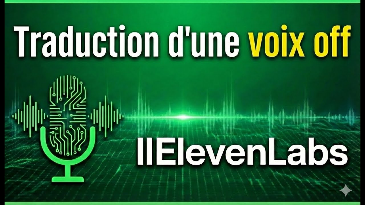 Elevenlabs - Cette IA traduit ma voix à la PERFECTION (C’est bluffant 🤯)