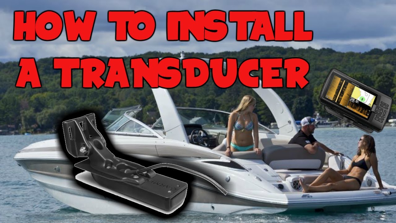How to Install a Transducer (GARMIN ECHOMAP PLUS 73SV Full Installation Part 1)