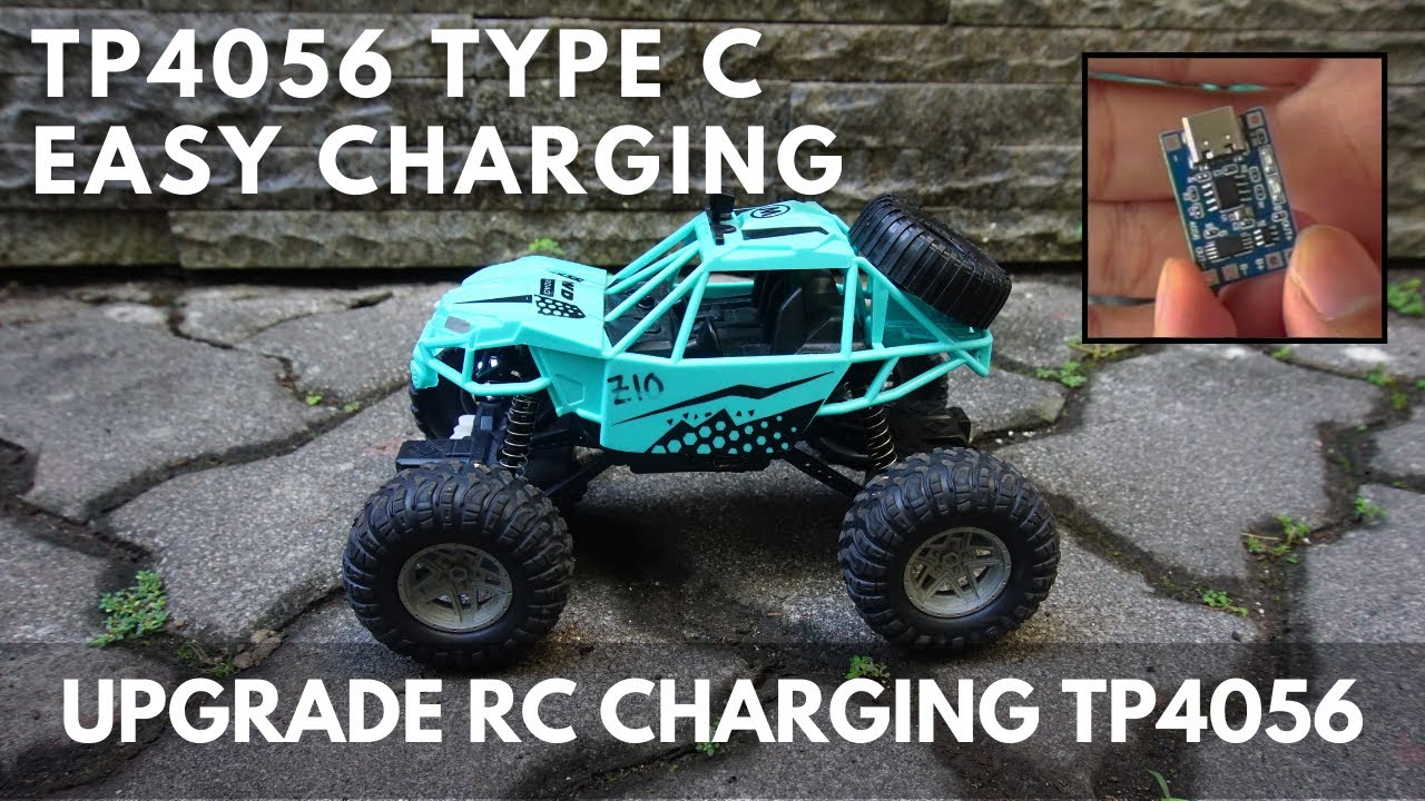 Upgrade RC Charging Using TP4056 Type C - EASY CHARGING!!!