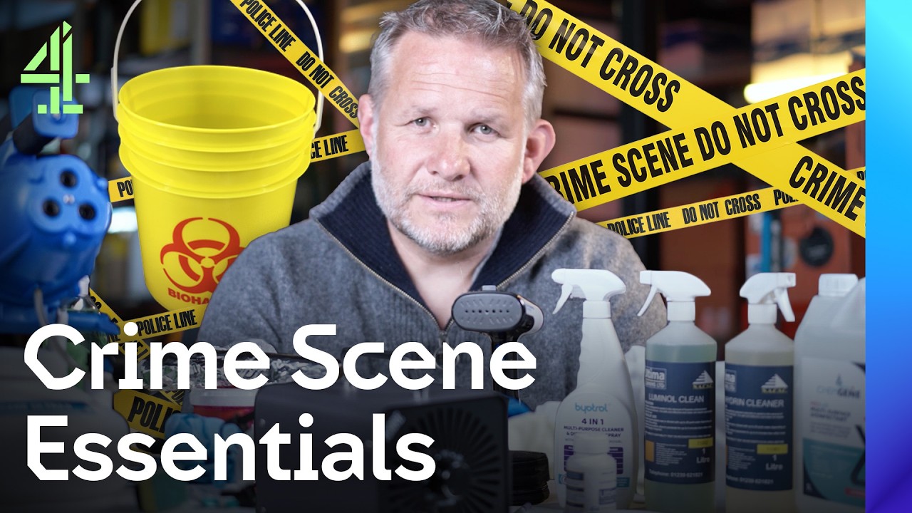 17 Things Crime Scene Cleaners Use On The Job | Equipped | Crime Scene Cleaners | Channel 4