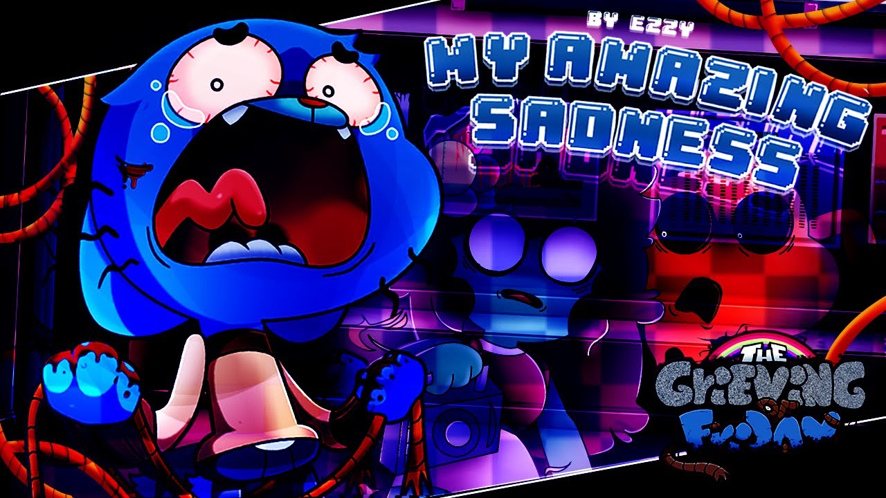 【MY AMAZING SADNESS】 - The Grieving Of Friday // GAMEPLAY (by Ezzy) / FNF MOD