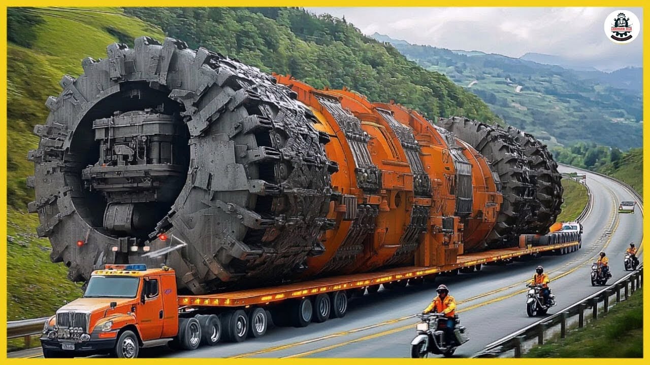 Most Shocking Moments of Logging Trucks and Heavy Machinery Failures #11