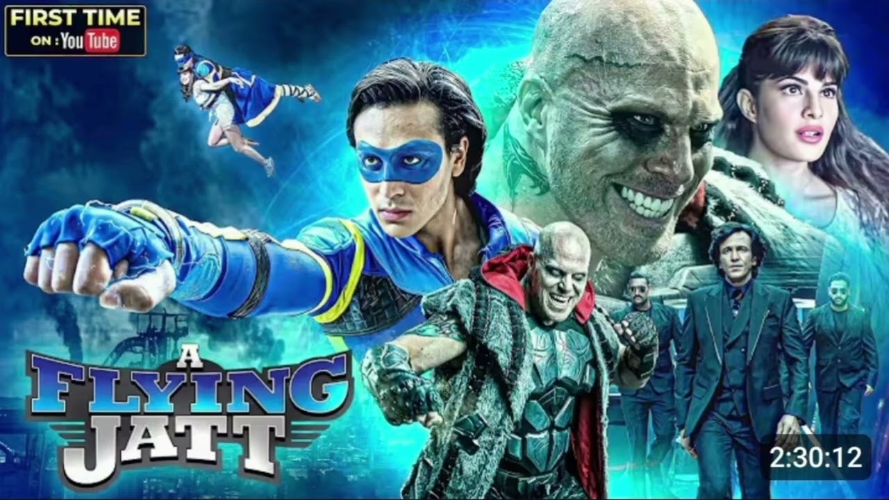 A Flying Jatt (2016) Full Hindi Movie 4K | Tiger Shroff | Jacqueline Fernandez | Nathan Jones