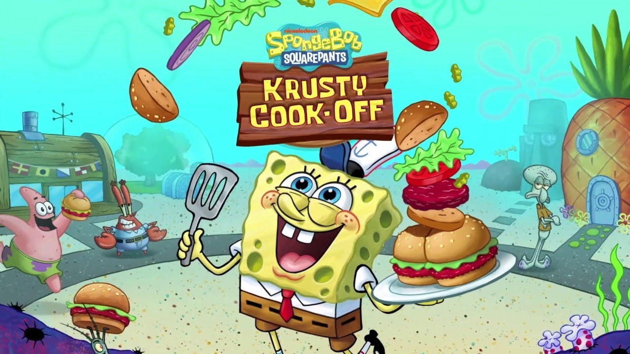 Губка Боб: Кулинарный поединок (SpongeBob Krusty Cook-Off) обзор &ndash; Android/iOS GamePlay HD