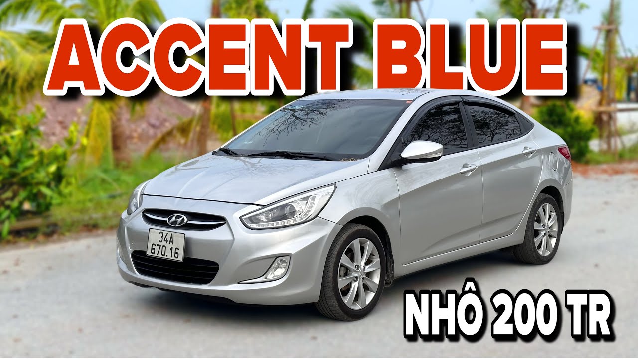 Ô Tô Giờ Rẻ Thật ! Hyundai Accent 2015 ĐK 2016 Nhập Hàn Mà Chỉ Có Nhô 200Tr