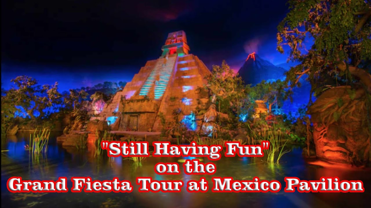 Gran Fiesta Tour in 4K 🇲🇽🚤 | EPCOT Mexico Pavilion Boat Ride