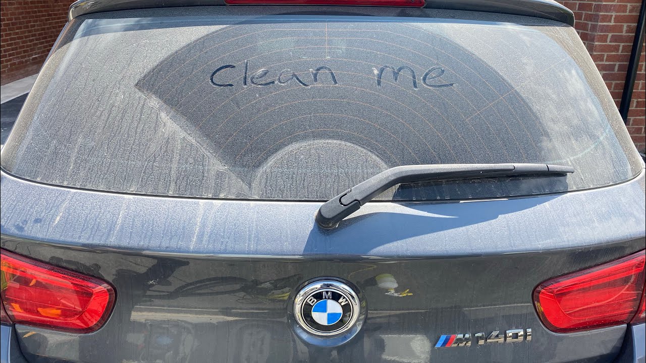 Deep cleam on a dusty BMW M140I unbelievable transformation start to finish 👀