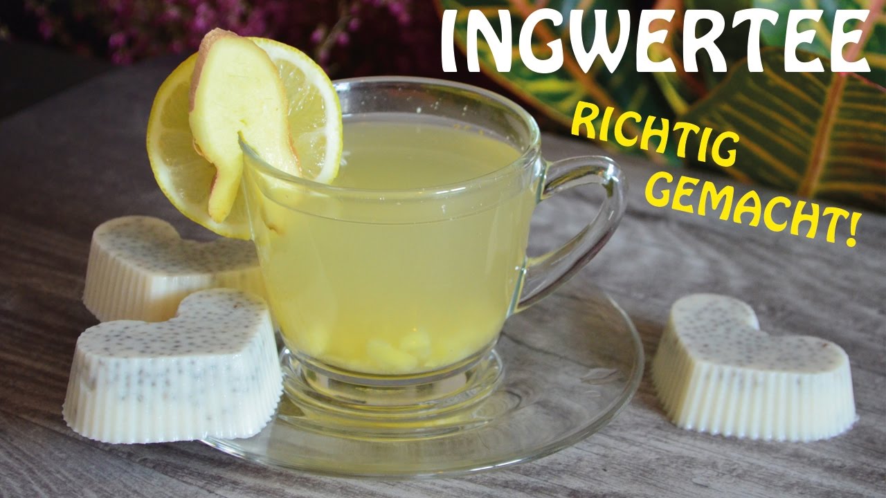 INGWERTEE richtig gemacht SUPERGESUND