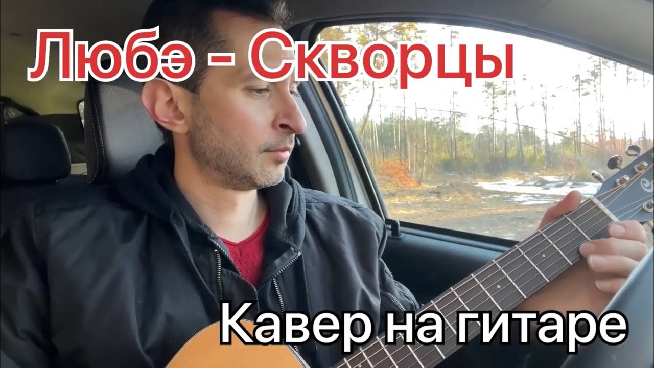 Любэ - скворцы | кавер на гитаре #Bednoff #любэ