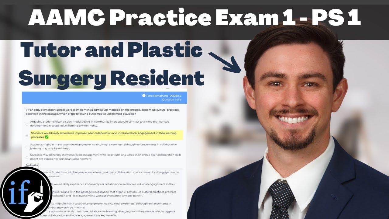 Разбор первого раздела 1 эссе AAMC PS (с профессиональным репетитором MCAT / результатом, соответ...