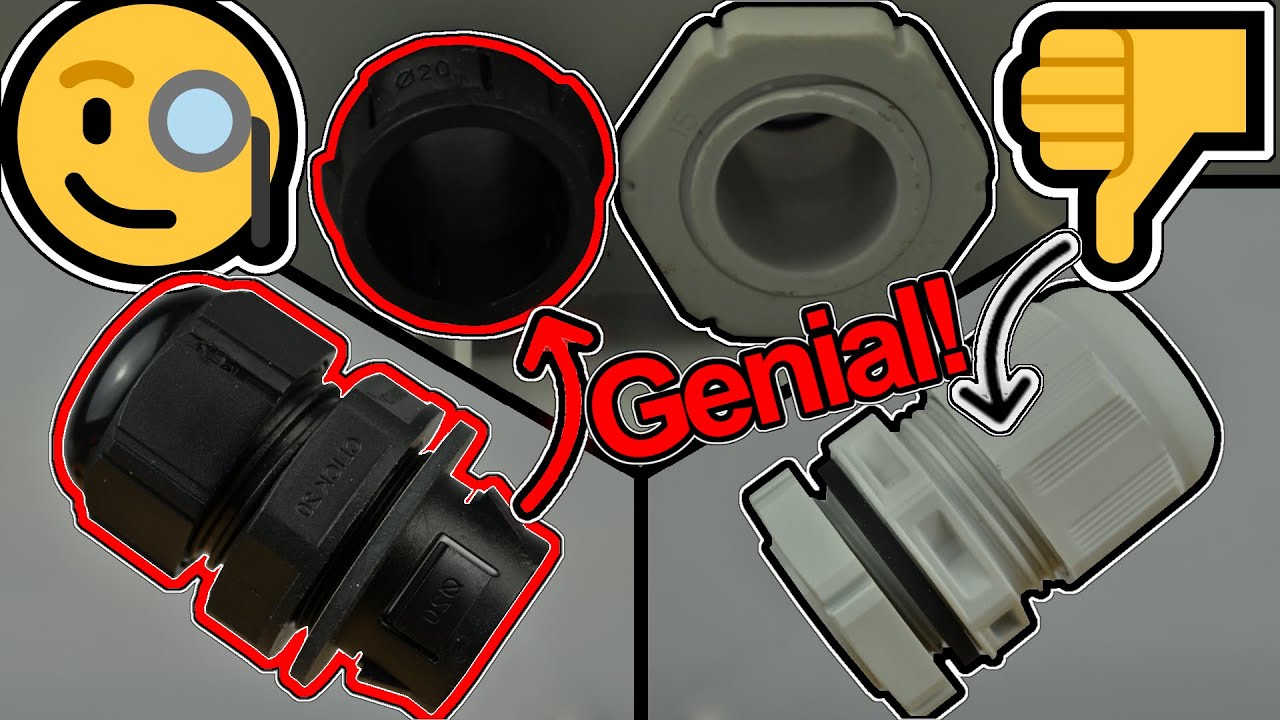 GENIAL! Aber warum KENNT das NIEMAND?! 🤔 Vergiss herkömmliche Kabelverschraubungen! 👋 | Review