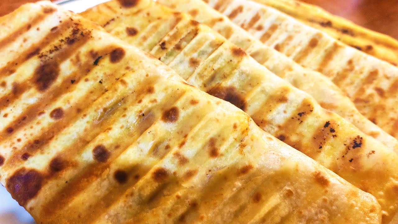 خبز التورتيلا وشاورما الفراخ مع منى الصيرفي