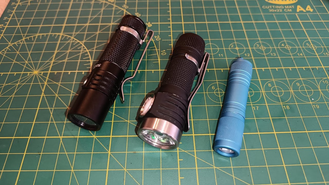 Ліхтарі на EDC-2025. Огляд на ІДІСІ-ліхтарі Sofirn SP10 Pro, Emisar D3AA i на наключник Emisar KC1.