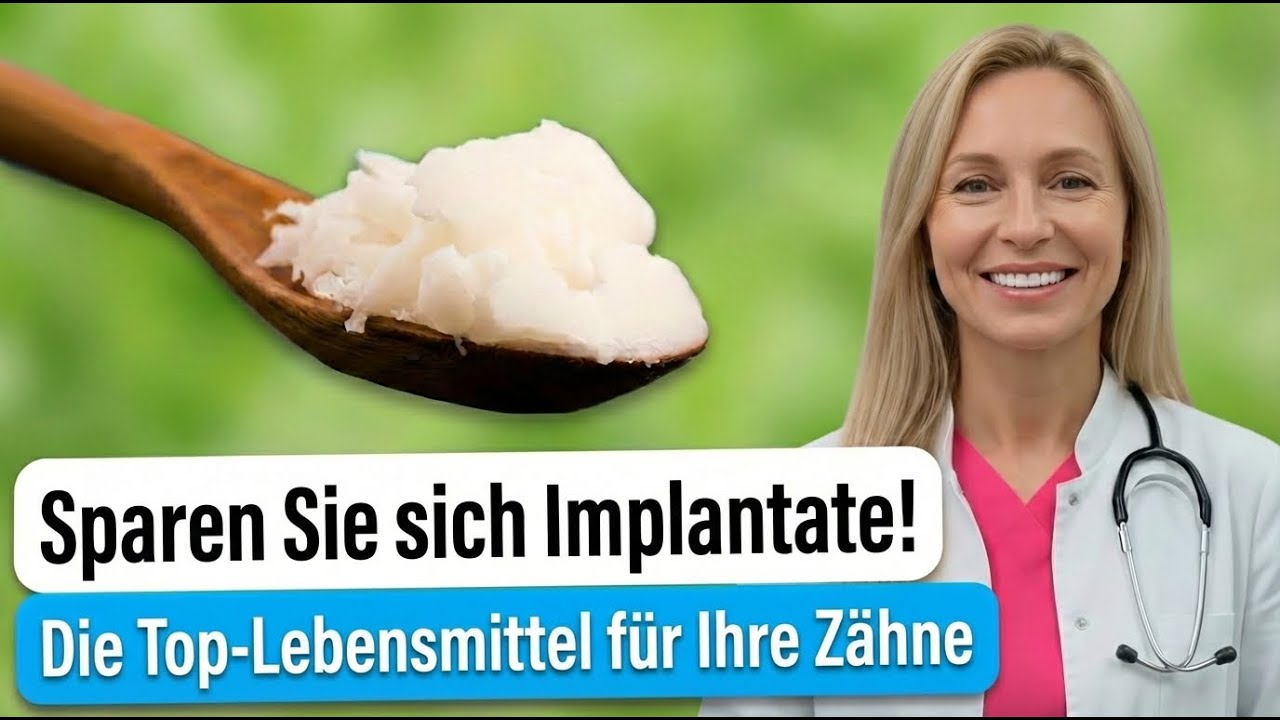 Keine Implantate mehr! Diese Lebensmittel stärken Ihre Zähne