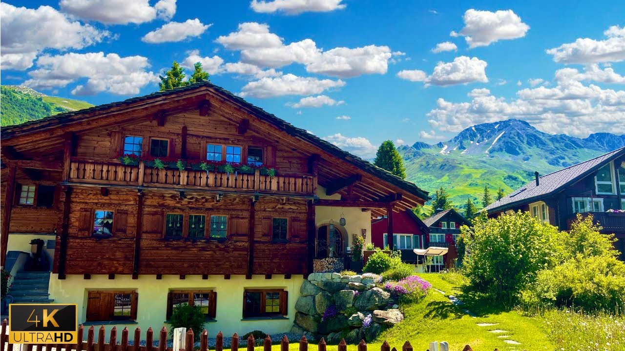Andermatt, Switzerland 🇨🇭 | Fairytale Village in the Alps  | Walking Tour | 4K