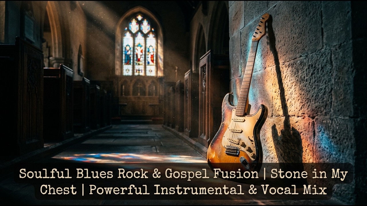 Soulful Blues Rock & Gospel Fusion | Stone in My Chest | Powerful Instrumental