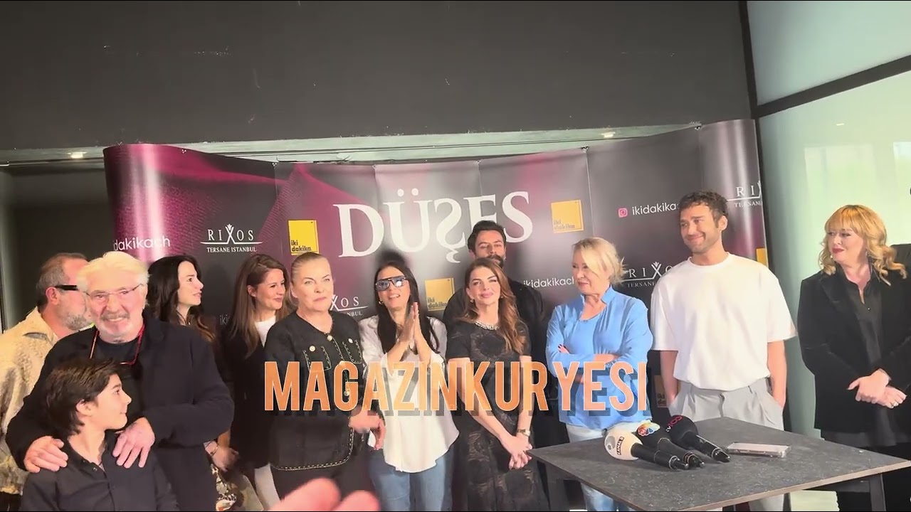 Dev kadrolu #düşes dizisinin oyuncuları bir araya geldi - GÖKBERK DEMİRCİ