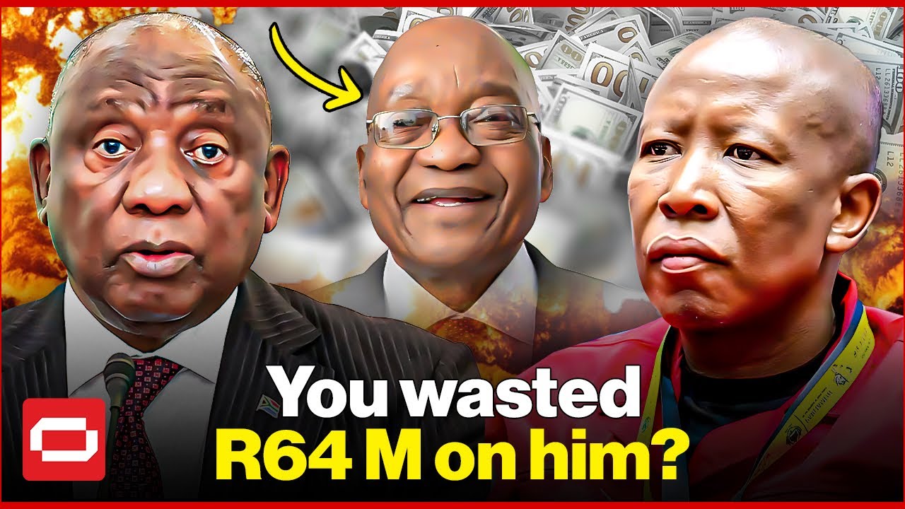 PRESIDENT RAMAPHOSA FAILS TO ANSWER MALEMA’S QUESTION IN FRONT OF THE WHOLE PARLIAMENT