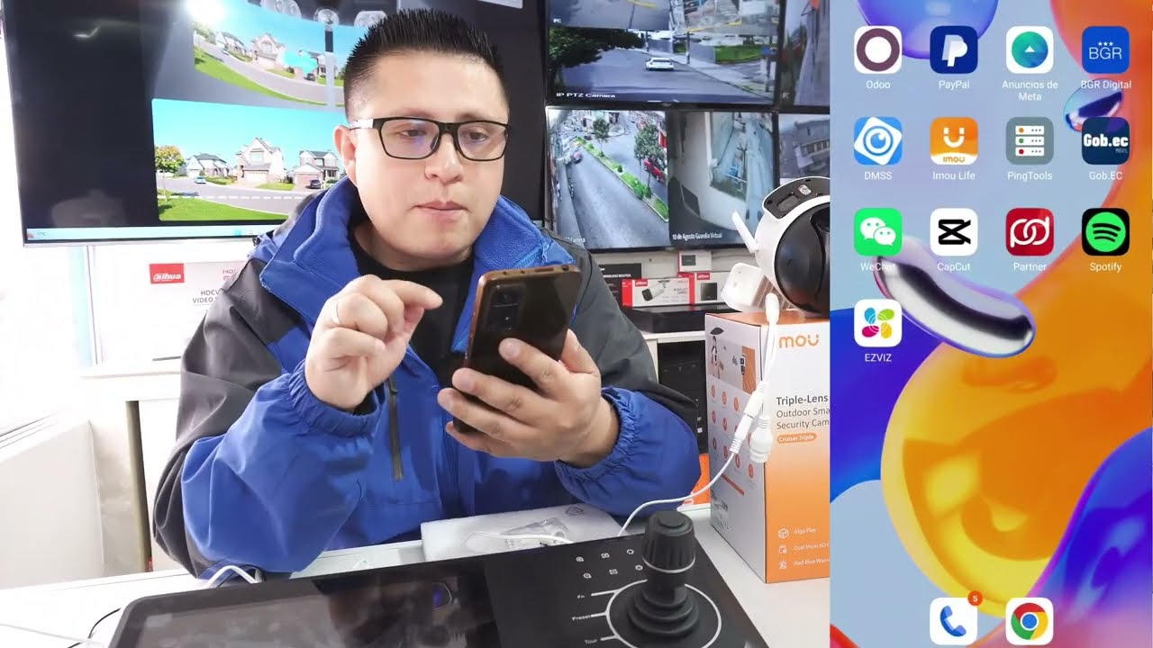 COMO PROGRAMARA CAMARA WI-FI IMOU TRIPLE LENTE