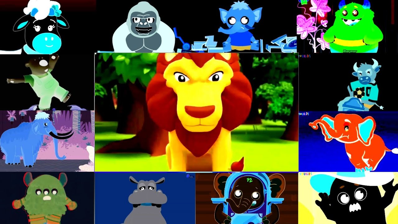 Hickory Dickory Dock ⏰ Funny Elephants Runs The Clock Effects Sponsored by Preview 2 Effects