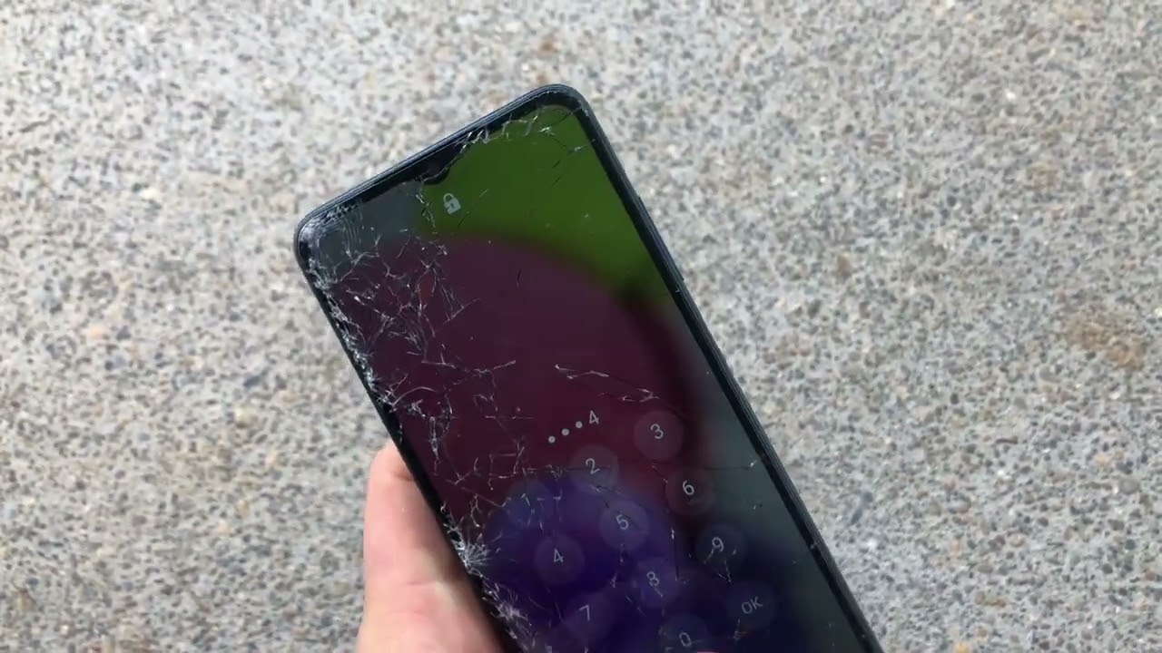 Тест на падение Samsung Galaxy A03