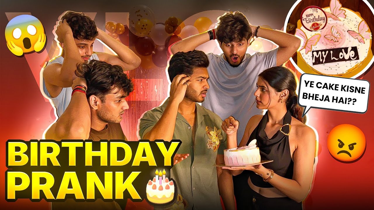 BIGGEST BIRTHDAY PRANK EVER ON @NiteshPaswan  🎉😈”